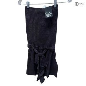 Chaser Black Cloud Wash medium NWT romper